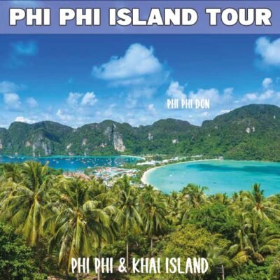 snorkeling tour visiting phi phi islands and enjoying the amazing view from the famous phi phi view point