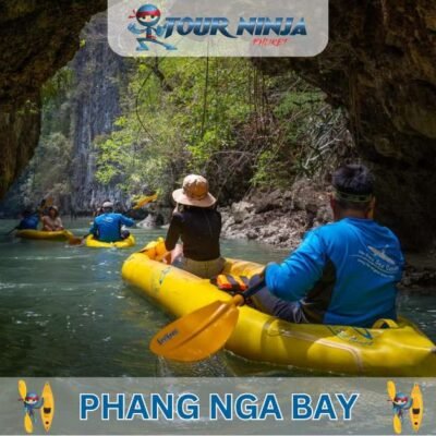 john gray sea canoe tour sailing through some of the narrow cave systems at hong island in phang nga bay