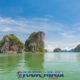 panak island located in phang nga bay viewed from a speedboat