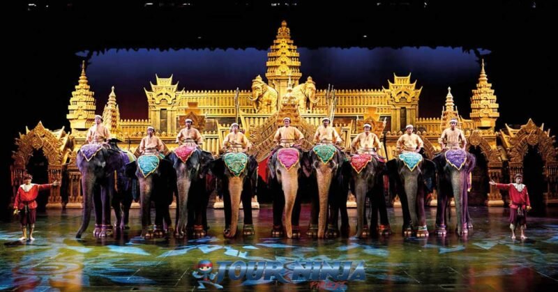phuket-fantasea-evening-show-1 phuket fantasea evening dinner show with nine elephants on stage and multiple performers