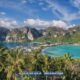 snorkeling tour visiting phi phi islands and enjoying the stunning view from the famous phi phi view point